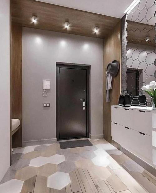 Несколько Идей оформления прихожей. 04