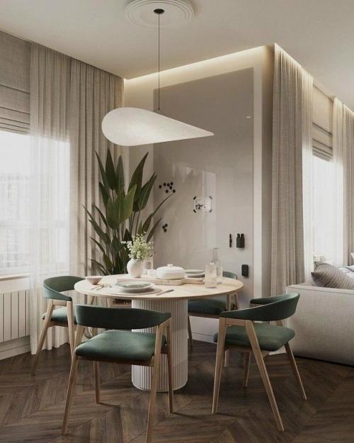 Современная трёхкомнатная квартира с природным характером. 05