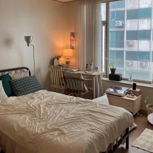 s_Korea. Уютно обставили вонрум - квартиру - студию. 03