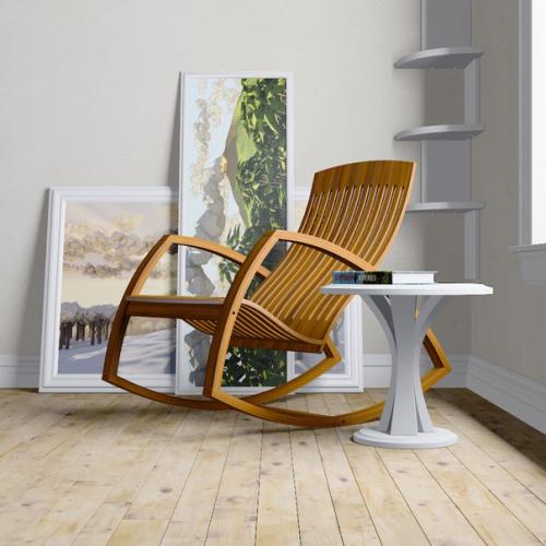 Проект Gaivota Rocking Chair от французской мастерской Objekto.