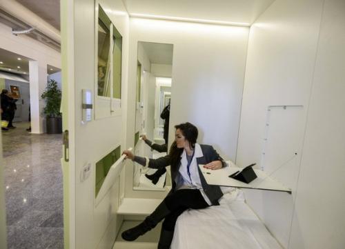 1-. й капсульный отель в Италии. 01