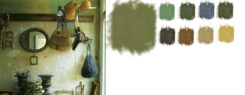 Зеленый. 9. Удачных сочетаний в интерьере. 04