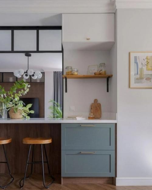 Эту стильную и эргономичную квартиру дизайнер Елена бунак оформила для своей семьи. 01