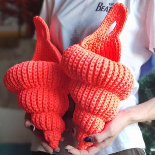 Моя новая - подвесная корзинка - ракушка! 01