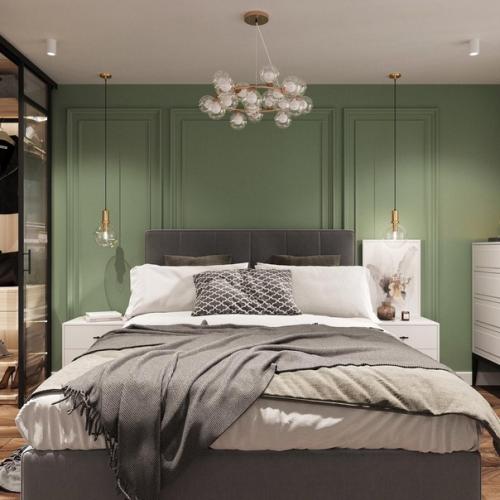 Дизайн 3-комнатной квартиры для семьи из 4 человек (супруги и 2 детей - мальчиков) в исполнении Жанны Филатовой, нашей ученицы. 02