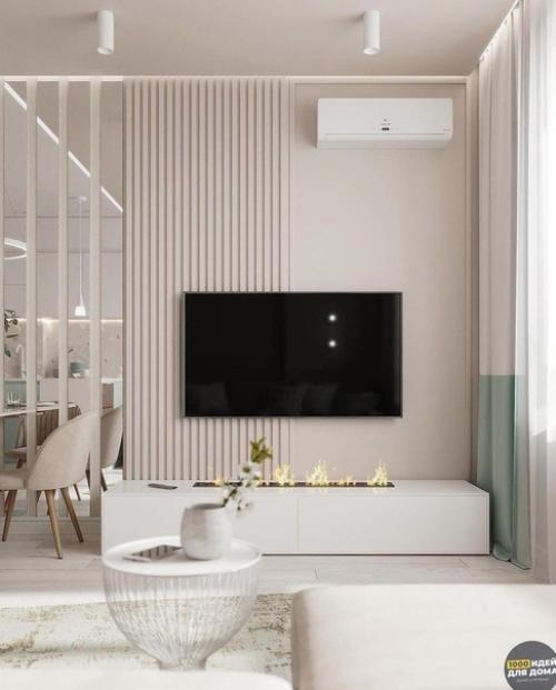 Интерьер кухни - гостиной. 06