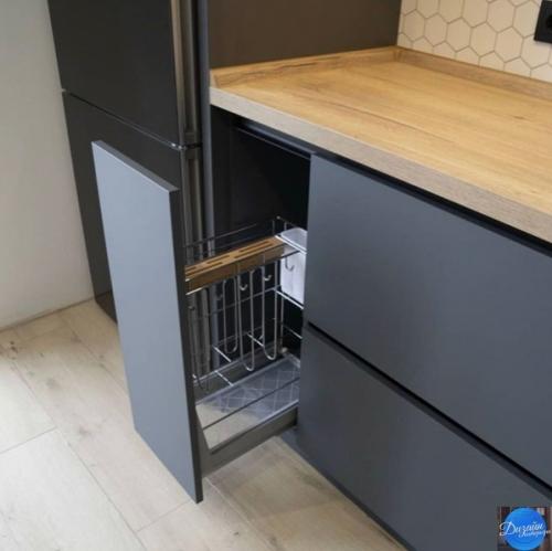 Углoвaя кухня в coвpeмeннoм cтилe. 02