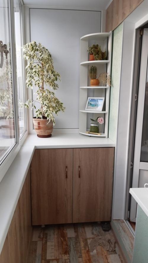 Преображение балкона.  От и до. 08