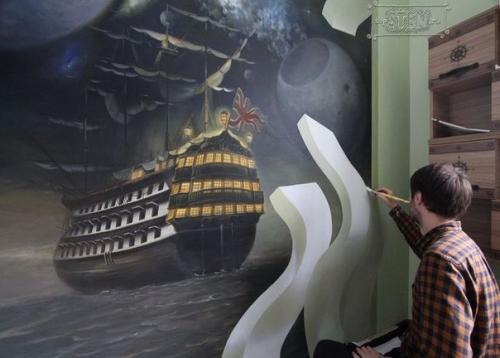 Мы рисуем на стенах!