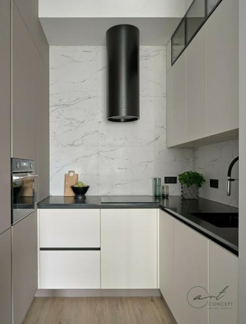 Современный интерьер 1-комнатной квартиры 46, 4 кв. 03