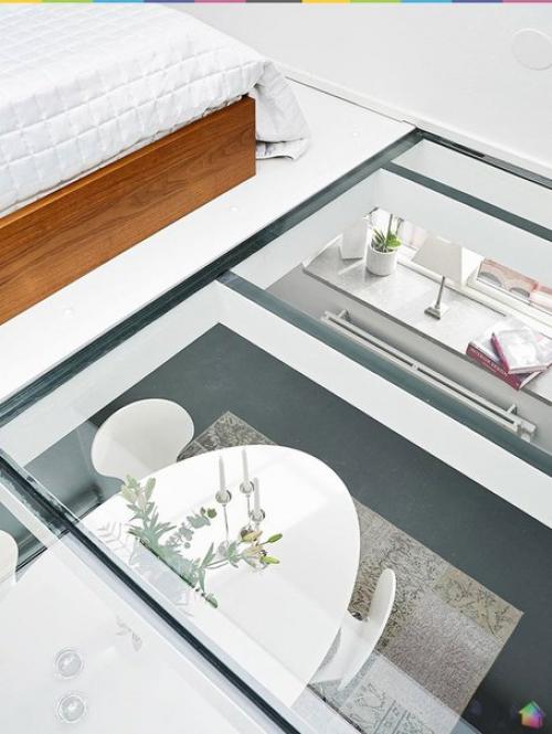 Белый лофт в Гётеборге. 08