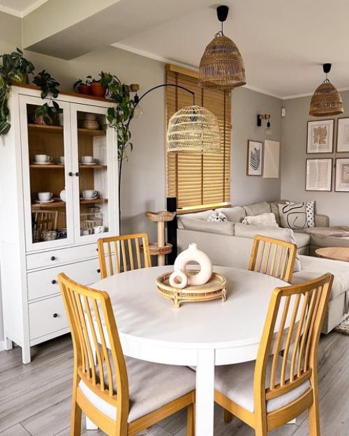 Дерево, растения и красивый декор помогают создать в доме тёплую и уютную атмосферу! 04