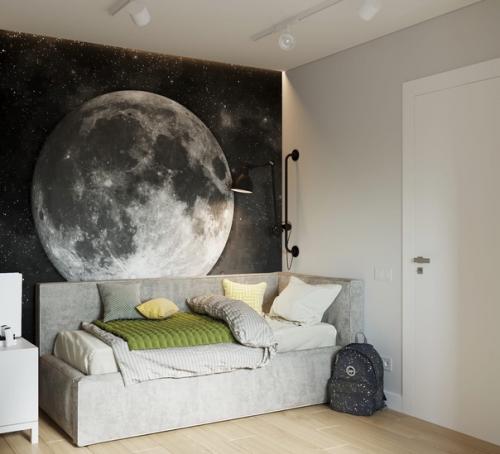 Детская комната для мальчика из нашего дизайн - проекта. 01