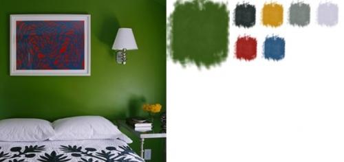 Зеленый. 9. Удачных сочетаний в интерьере. 01