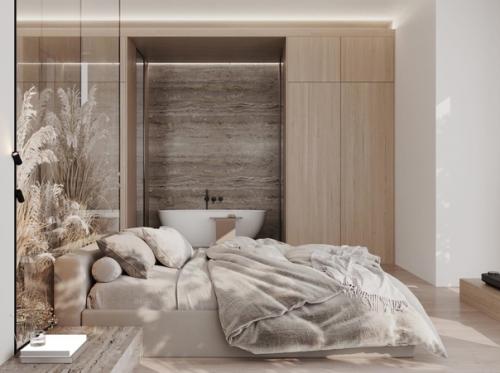 Интерьер в светлых оттенках. 03