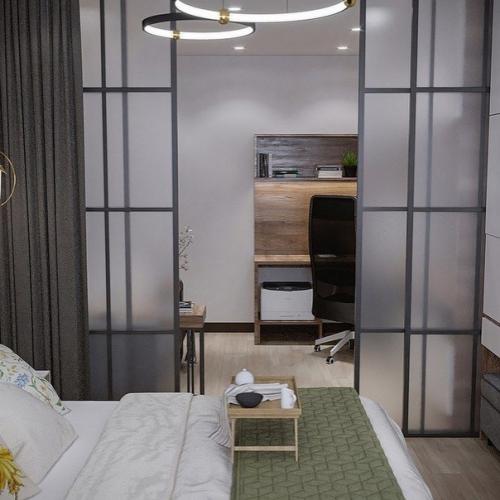 Интерьер спальни - гостинои. 03