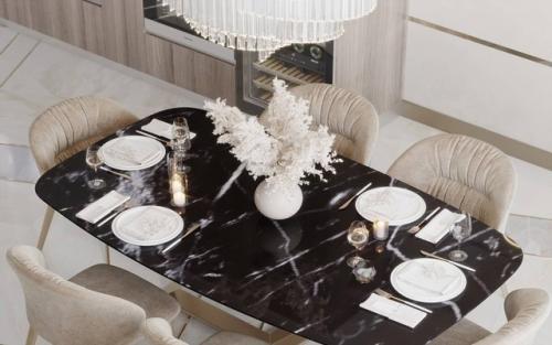 Дизайн интерьера 3 х - комнатной в стиле ар - деко. 09