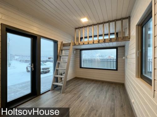 Интерьеры проекта микромодуль с хозяйственными помещениями. 01