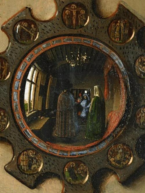 Перед вами один из самых обсуждаемых шедевров в истории мировой живописи - Портрет Четы Арнольфини. 02