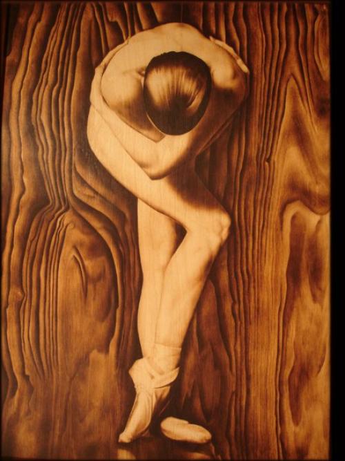 Новое выжигание картин по дереву - в новые стильные интерьеры. 03