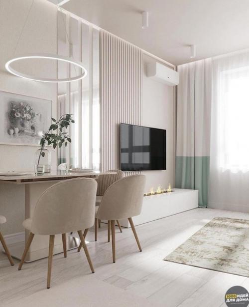 Интерьер кухни - гостиной. 05