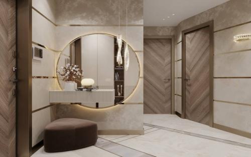 Дизайн интерьера 3 х - комнатной в стиле ар - деко. 08