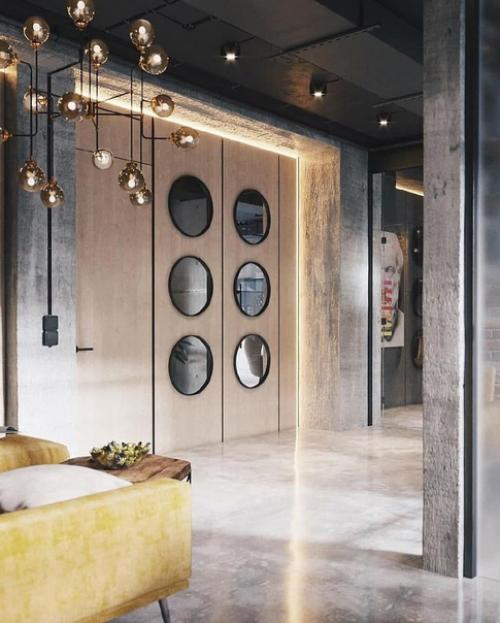 Интерьер в стиле лофт. 08