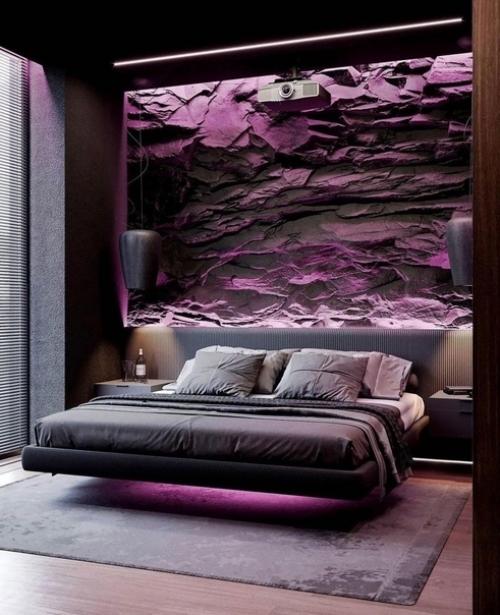 Чудный интерьер квартиры, необычно и стильно, а розовый придаёт ещё больше загадочности и красоты. 04