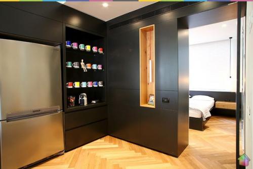 Современная квартира с элементами лофта. 06