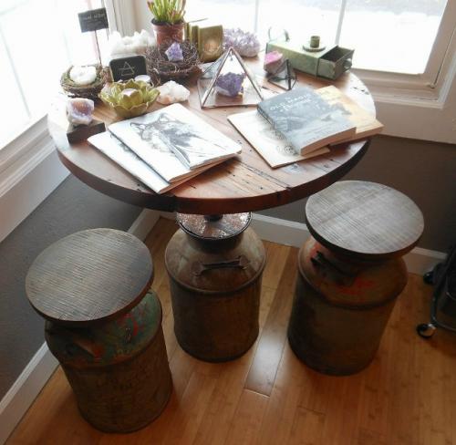 Старые бидоны - это просто Находка для декора, они добавляют интерьеру или саду винтажный шарм и нотку индустриального стиля. 02