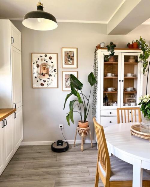 Дерево, растения и красивый декор помогают создать в доме тёплую и уютную атмосферу! 05