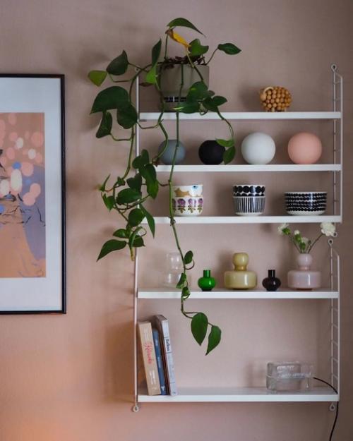 Интерьер дома Энн бломквист в скандинавском стиле - это микс винтажной мебели, модных новинок декора. 03