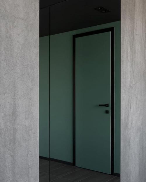 Интерьер квартиры.  В качестве основного цвета был выбран цвет мopcкoй вoлны. 05