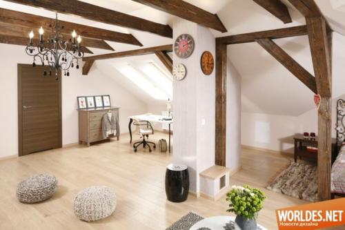 * Идеи для строительства и ремонта: мы обустраиваем небольшую квартирку на чердаке *. 02