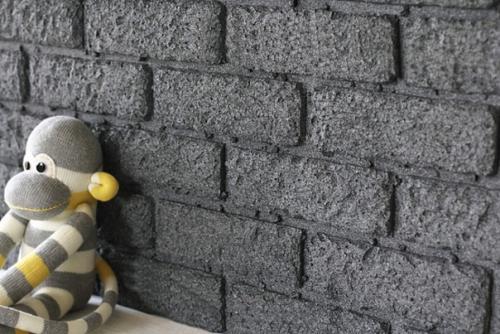 Имитация кирпичной кладки своими руками. 01