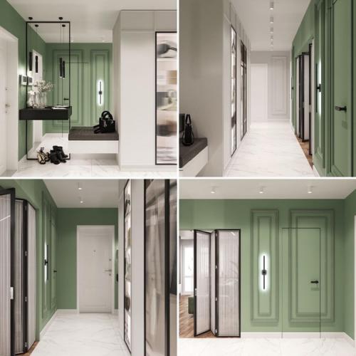 Дизайн 3-комнатной квартиры для семьи из 4 человек (супруги и 2 детей - мальчиков) в исполнении Жанны Филатовой, нашей ученицы. 05