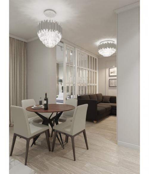 Дизайн - проект трехкомнатной квартиры 58, 02 кв. 02