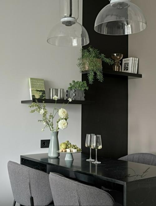 Современный интерьер 1-комнатной квартиры 46, 4 кв. 02