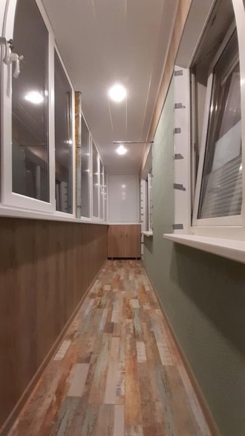 Преображение балкона.  От и до. 05