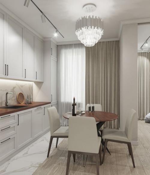 Дизайн - проект трехкомнатной квартиры 58, 02 кв. 06