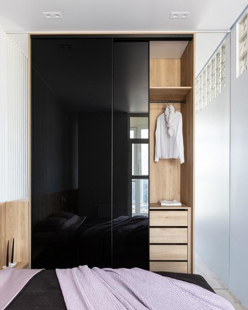 Яркий интерьер однокомнатной квартиры 39 кв. 06