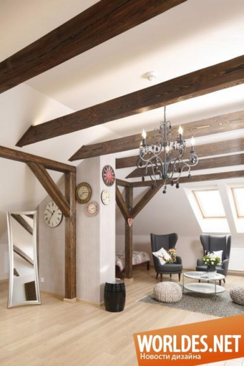 * Идеи для строительства и ремонта: мы обустраиваем небольшую квартирку на чердаке *. 05