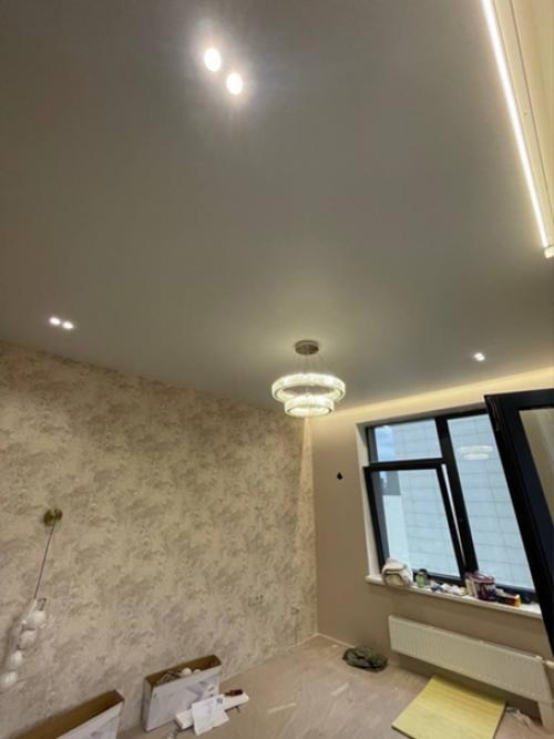 Натяжные потолки - универсальное решение для оформления потолочного пространства. 08