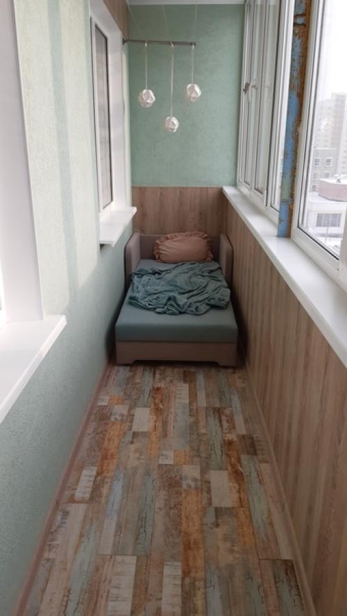 Преображение балкона.  От и до. 07