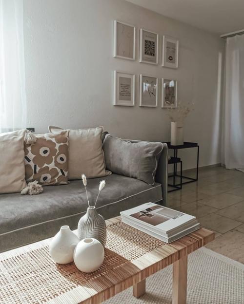 Бежевый цвет в интерьере. 03