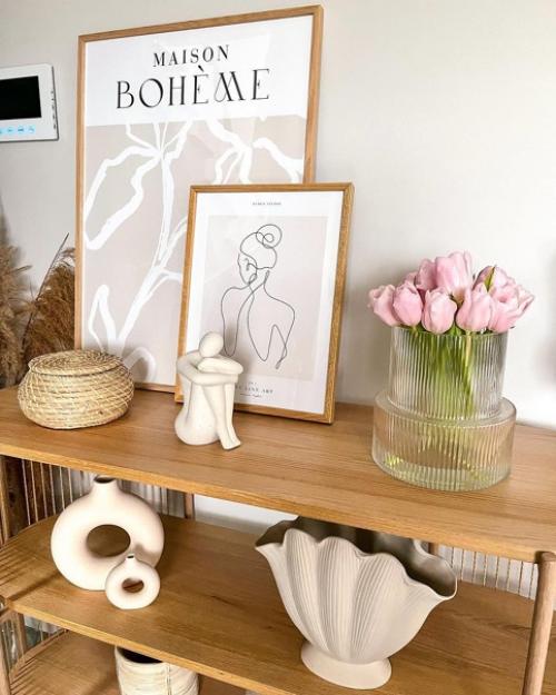 Дерево, растения и красивый декор помогают создать в доме тёплую и уютную атмосферу! 08