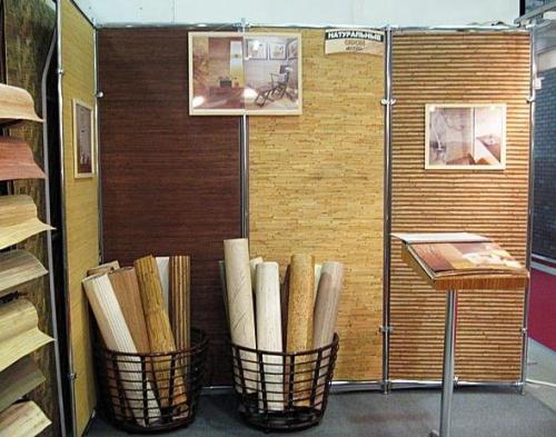 Натуральные обои.

Как часто в строительных магазинах приходится буквально теряться на фоне бесконечных стеллажей с продукцией.  