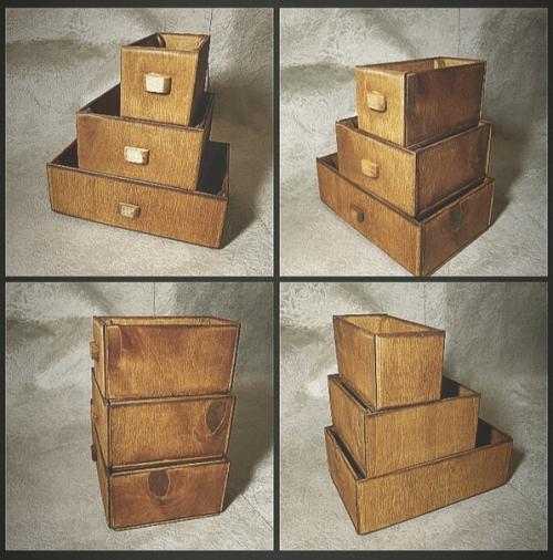 Один из самых необычных и интересных проектов, которые я делала - мебель для игрушек. 04