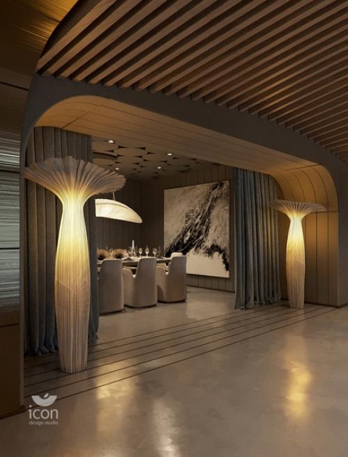 Стилистическая концепция. Ресторана платина + (1500 кв. 06