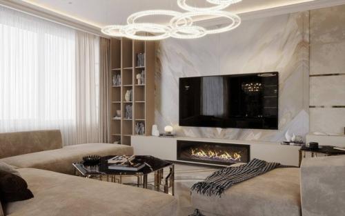 Дизайн интерьера 3 х - комнатной в стиле ар - деко. 07